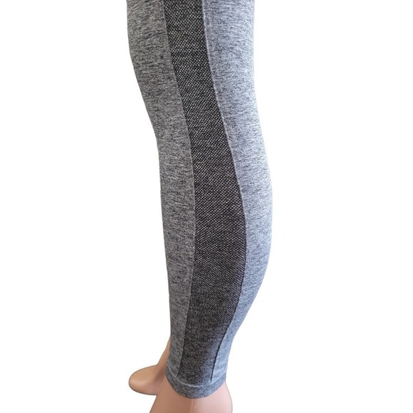 Gymshark Women's Flex High Waisted Leggings Charcoal Marl Pink‎ - Picture 11 of 11